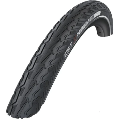Afbeelding van Buitenband CST Tournée Prestige 28 x 1.75 / 47 622 mm zwart met reflectie