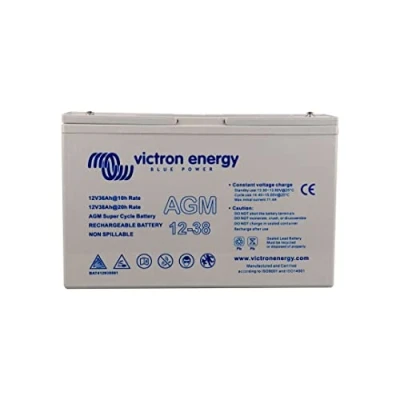 Afbeelding van Victron 12V/38Ah AGM Super Cycle Batterij