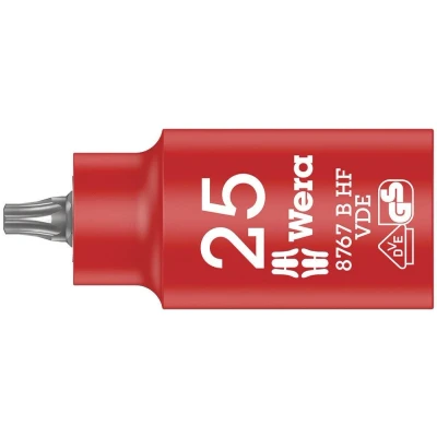 Afbeelding van Wera 05004921001 Torx Zyklop Dopsleutel 3/8&quot; TX25 x 55mm 8767 B VDE HF