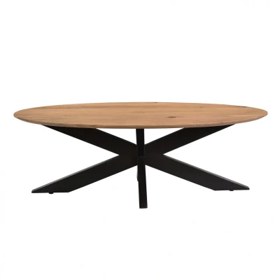 Afbeelding van Oslo salontafel ovaal 130 cm naturel