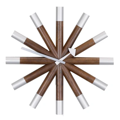 Afbeelding van Vitra Wheel Clock wandklok Berden wonen &amp; slapen