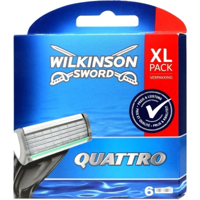 Afbeelding van Wilkinson Quattro scheermesje, 6st