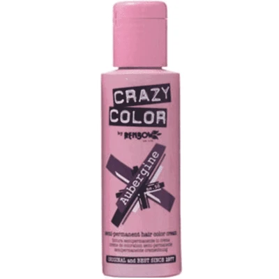 Afbeelding van Crazy Color Semi Permanent Hair Aubergine