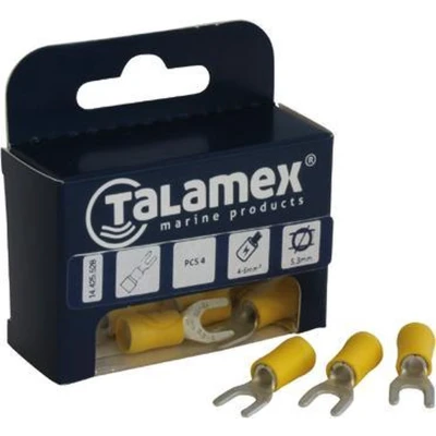 Afbeelding van Kabelschoen Vork 5mm Bl. (6)