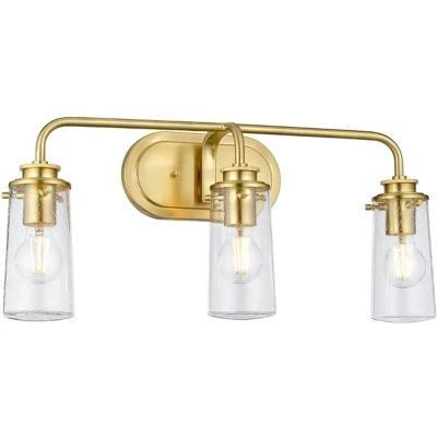 Afbeelding van Kichler LED Wandlamp Braelyn 3X E27 Max 40W IP44 Brushed Brass