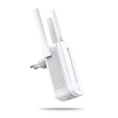 Afbeelding van Mercusys TP Link MW300RE draadloze repeater wifi extender en access point, eenvoudige snelheid 300 Mbps, drie buitenantennes, Mimo technologie, Boost afdekking