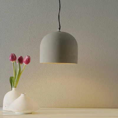 Afbeelding van Hanglamp Broni van beton, Ø 20 cm
