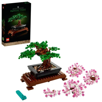 Afbeelding van LEGO Bonsaiboompje 10281 in de kleur Bruin