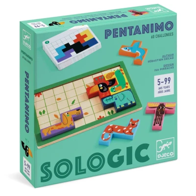 Afbeelding van Djeco geduldspel sologic pentanimo