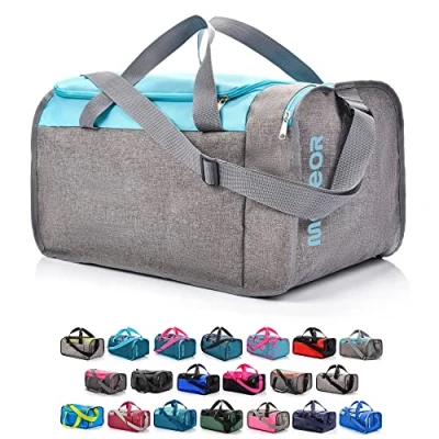 Afbeelding van sporttas voor dames, heren, kinderen, meisjes, tas, reistas, duffel, modern, fitness, fleece, vakantie, schoudertas, werk, kleine grote 20 l of 40 l, 40L