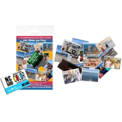 Afbeelding van Wolfen Color Classic NC500 36 filmrol, opnames incl. ontwikkeling + fotoafdrukken 10x15