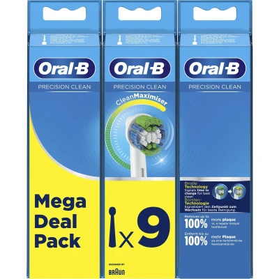 Afbeelding van Oral b Opzetborstels eb20/3 precision clean 3+3+3 80339530