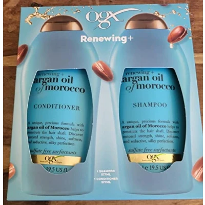 Afbeelding van OGX Renewing + Argan Oil of Morocco Shampoo, 6 X 577 ml Voordeelverpakking