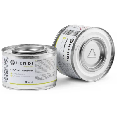 Afbeelding van Hendi Brandpasta Chafing Dish 200 gram 12 Stuks