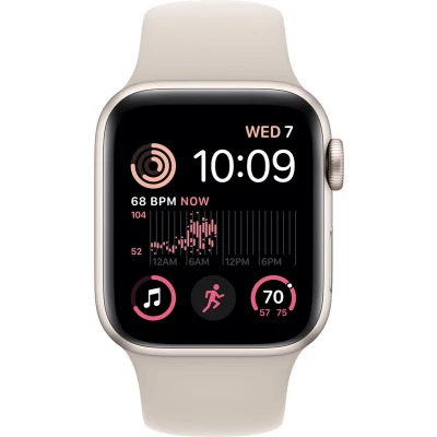 Afbeelding van Smart Devices: Apple Watch SE 40 Star Al St SP GPS