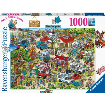 Afbeelding van Ravensburger Holiday Resort 2 The Campsite Legpuzzel, 1000st.