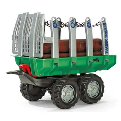 Afbeelding van Rolly Toys Boomstammen Transportwagen