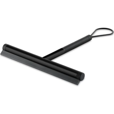 Afbeelding van Zack Jaz badkamerwisser 24x21.5cm RVS zwart