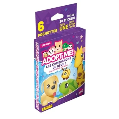 Afbeelding van Panini Adopt ME on Roblox Blister 6 hoezen + 1 kaart gelimiteerde editie, 004746KBF6