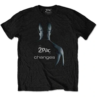 Afbeelding van Tupac Changes Heren T shirt M Zwart
