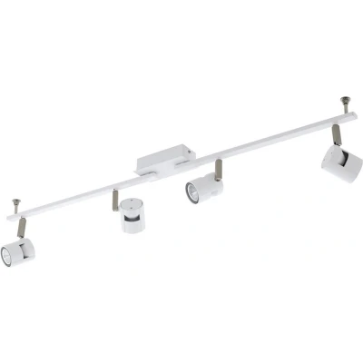 Afbeelding van EGLO Vergiano Spot GU10 98 cm Wit/Nikkel Mat