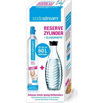 Afbeelding van CYLINDER BOT GLASS CARAFE PROMO PACK BNL