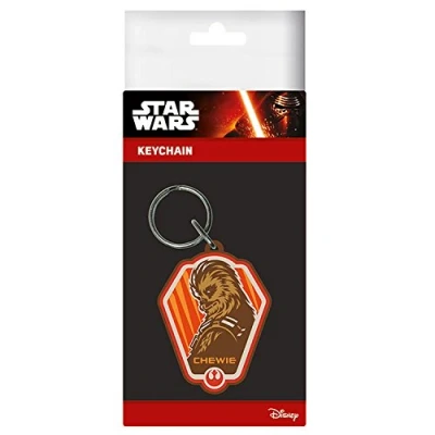 Afbeelding van STAR WARS 7 Rubber Keyring Chewie 6 Cm