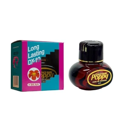 Afbeelding van Poppy Grace Mate Luchtverfrisser HIBISCUS Auto ,Vrachtwagen, Boot, Caravan, Toilet, Badkamer,