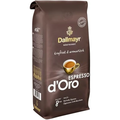 Afbeelding van Dallmayr Espresso d&#039;Oro Bonen 8x 1kg