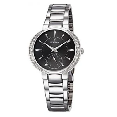 Afbeelding van Festina Chronograaf, Dames, Maat: One Size, Silberfarben