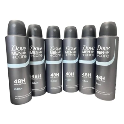 Afbeelding van Dove Men + Care Classic Deodorant Spray 6 x 150 ml