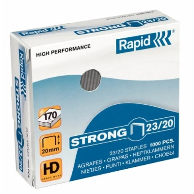 Afbeelding van Nieten Rapid 23/20 gegalvaniseerd strong 1000 stuks