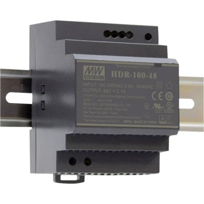 Afbeelding van Mean Well HDR 100 24 DIN rail netvoeding V/DC 3.83 A 92 W Aantal uitgangen: 1 x Inhoud: stuk(s)