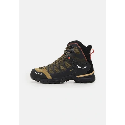 Afbeelding van Salewa MTN Trainer LITE MID GTX Outdoorschoenen, Dames, Maat: 39, Quicksand/black Leer/ synthetisch