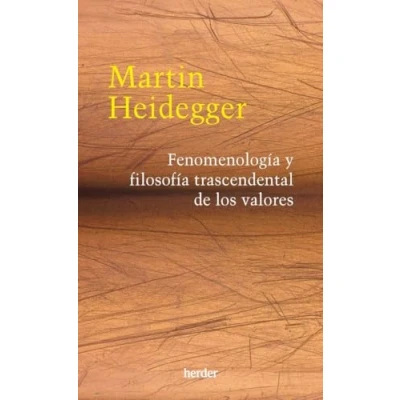 Afbeelding van Fenomenología y filosofía trascendental de los valores
