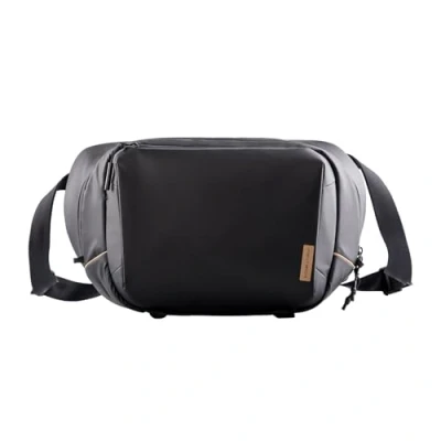 Afbeelding van PGYTECH OneGo Solo V2 waterdichte schoudertas voor spiegelreflexcamera en iPad Mini, 4 liter, zwart.