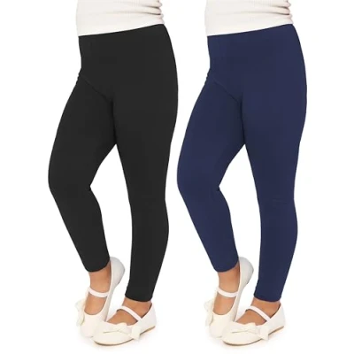Afbeelding van Merry Style MS10 130 Leggings, lange sportbroek, yogabroek, kleding, sport, meisjes, zwart/marineblauw