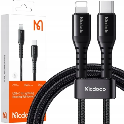 Afbeelding van Mcdodo® USB type C naar iPhone Kabel Snelladen 36W 0.2m