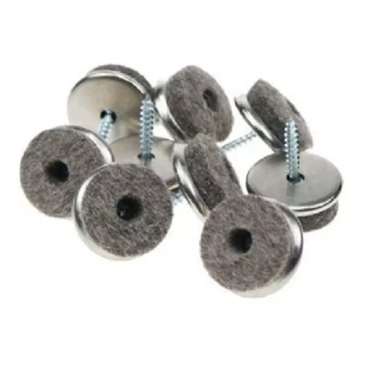 Afbeelding van PVC Viltglijder met schroef 28 mm (100 st) Vloer Lab21