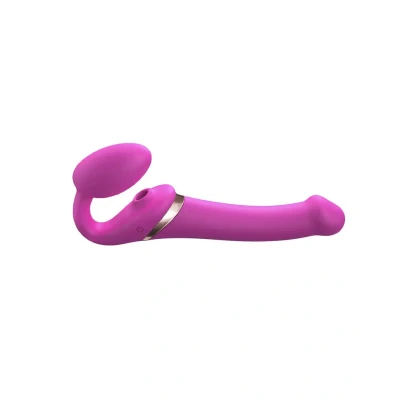 Afbeelding van Strap on Me Multi Orgasm Remote Controlled 3 Motors Fuchsia M