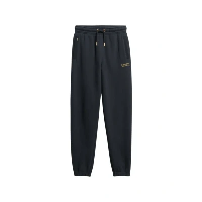 Afbeelding van Superdry Essential LOGO Cuffed Trainingsbroek, Dames, Maat: 38, Richest navy