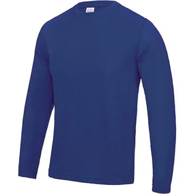 Afbeelding van Unisex T shirt met lange mouwen Cool &#039;Royal Blue&#039; S