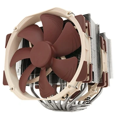Image de Noctua NH D15 Refroidisseur de processeur (pour : AM4) aluminium avec base en cuivre piquée nickel 140 mm