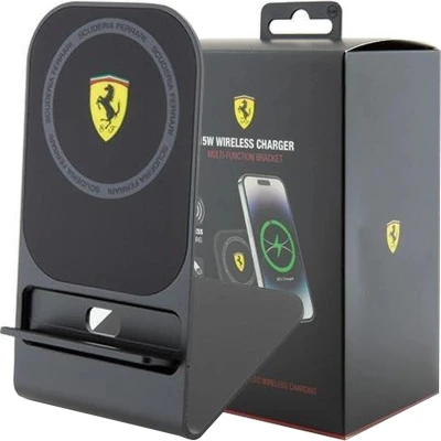 Afbeelding van Ferrari Scuderia Draadloos Magnetisch Laadstation 15W (MagSafe Compatible) Zwart