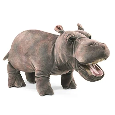 Afbeelding van Folkmanis Baby Hippo, Handpop, Dier, 1 stuk(s)