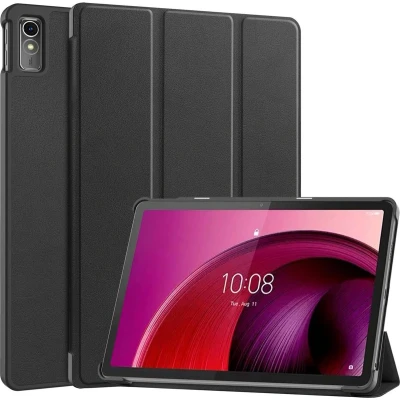 Afbeelding van iMoshion Tablet Hoes Geschikt voor Lenovo Tab M10 5G Trifold Bookcase Zwart