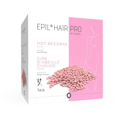 Afbeelding van Sibel Epil Hair Pro Bijenwas Roze Gezicht &amp; Lichaam 1kg