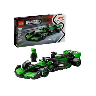Afbeelding van LEGO Speed Champions KICK Sauber F1 Team C44 racewagen Speelgoed 77247