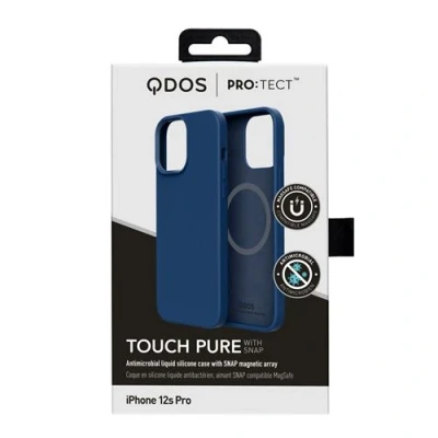 Image de Coque de protection pour iPhone 13 Pro Qdos Touch Pure Snap Bleu marine