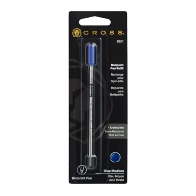 Afbeelding van Balpenvulling Cross blauw medium